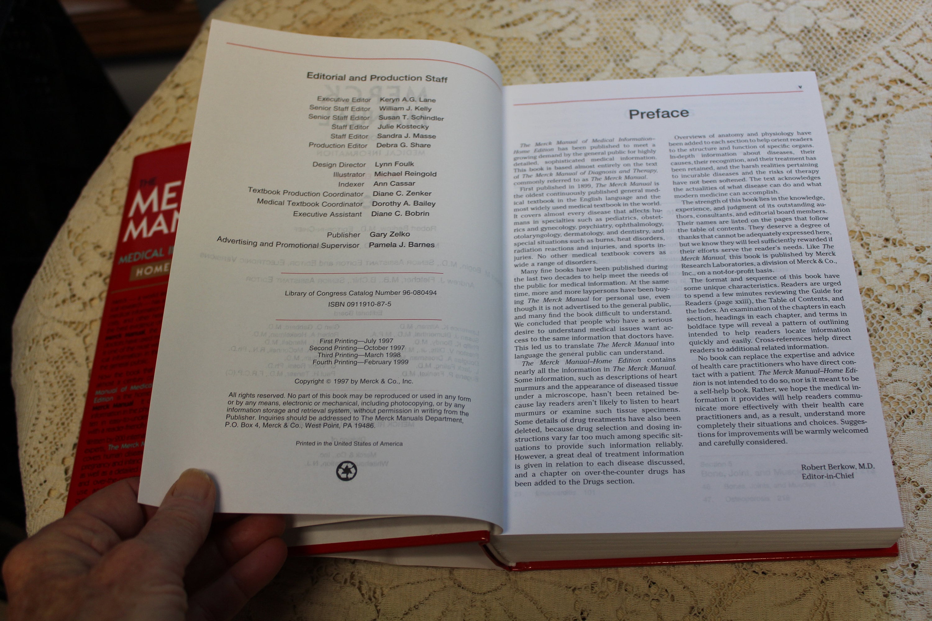 The Merck Manual of Medical Information, Home Edition / Robert Berkow ...