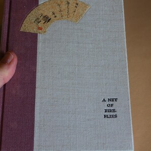 A Net of Fireflies, Japanese Haiku, Haiku Paintings/ Harold Stewart / 1978 Illustrations Hardcover w/Slipcase/ Classic, Gift Book