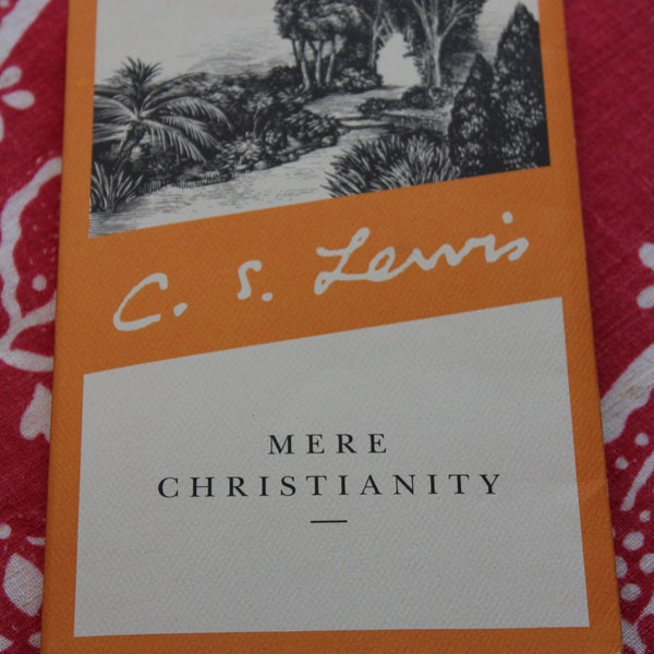 Mere Christianity / C. S. Lewis / 2000 Vintage Softcover / Religion, Christianity, Classic, Theology, Doctrinal, Popular Work, Gift