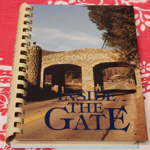 Inside The Gate, Montreat Scottish Society / 2000 Spiral Bound Cookbook / Western North Carolina, NC, Gift