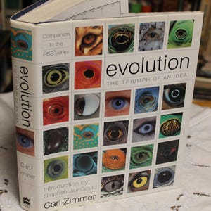 Evolution, The Triumph of an Idea, Companion to PSB Series / Carl Zimmer / 2001 Hardcover / Popular Science, Biology,  Anthropology, History