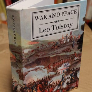 War and Peace  / Leo Tolstoy / Vintage Hardcover / Classic, Historical Fiction