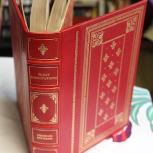 Great Expectations, Charles Dickens /1979 Franklin Library Hardcover/Illustrated, Classic, Historical Fiction, Victorian, British Literature