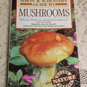 Simon & Schuster&#39;s Guide to Mushrooms, Nature Guide Series / Giovanni Pacioni / 1995 Softcover / Funghi, Identification, Pictures, Biology