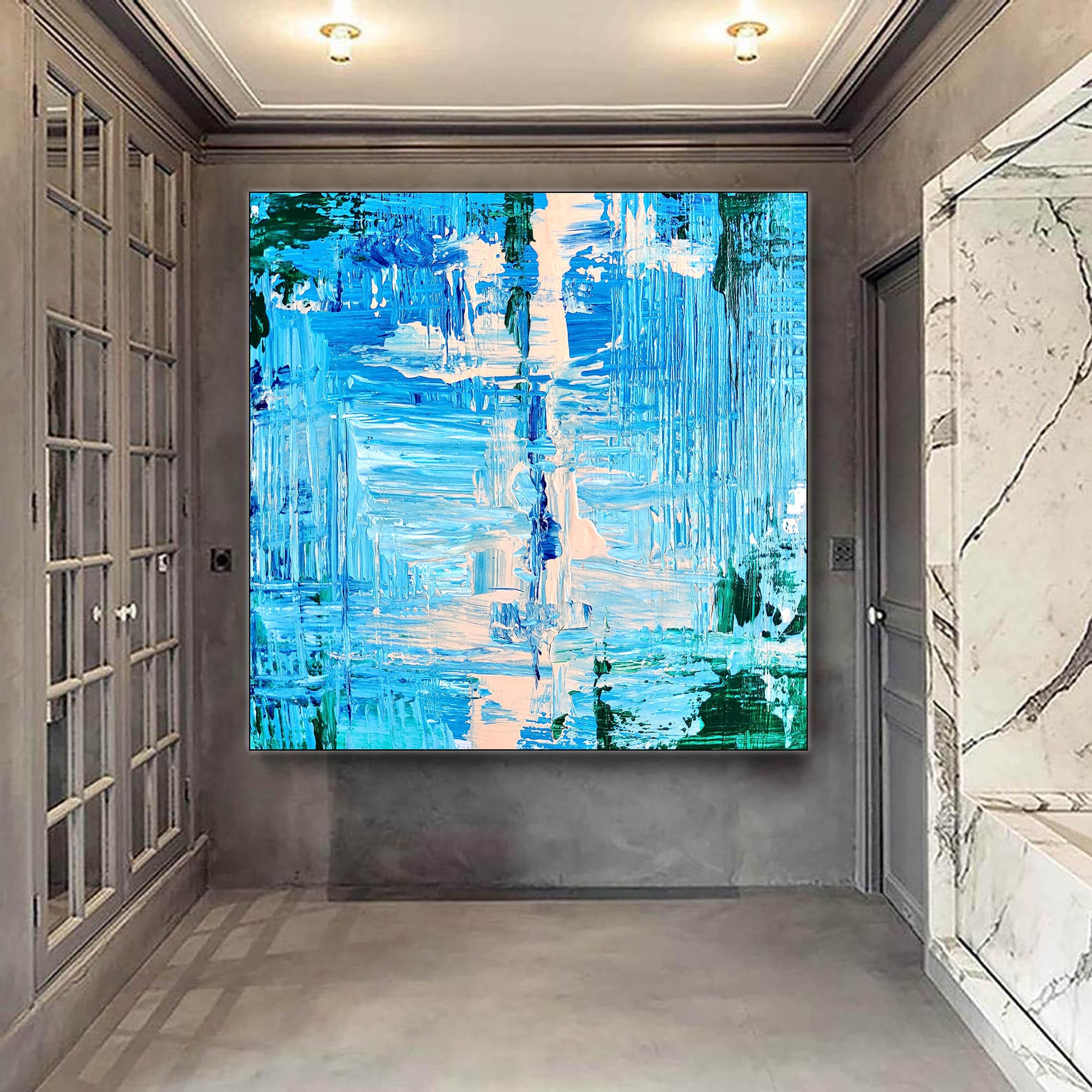 Large Wall Art Original Paintings On Canvas Hand Painted | Etsy