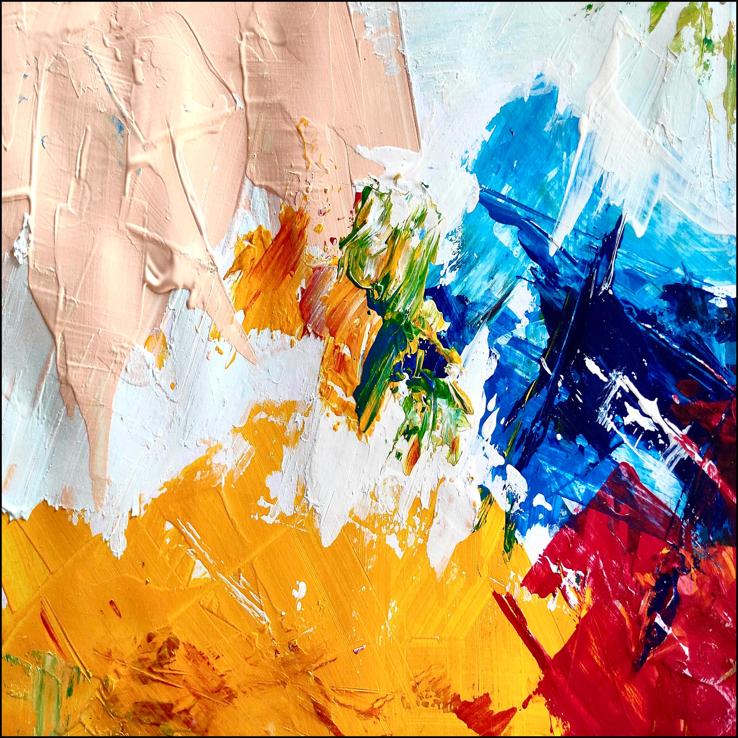 Extra große abstrakte Malerei Wohnzimmer Wandkunst moderne | Etsy