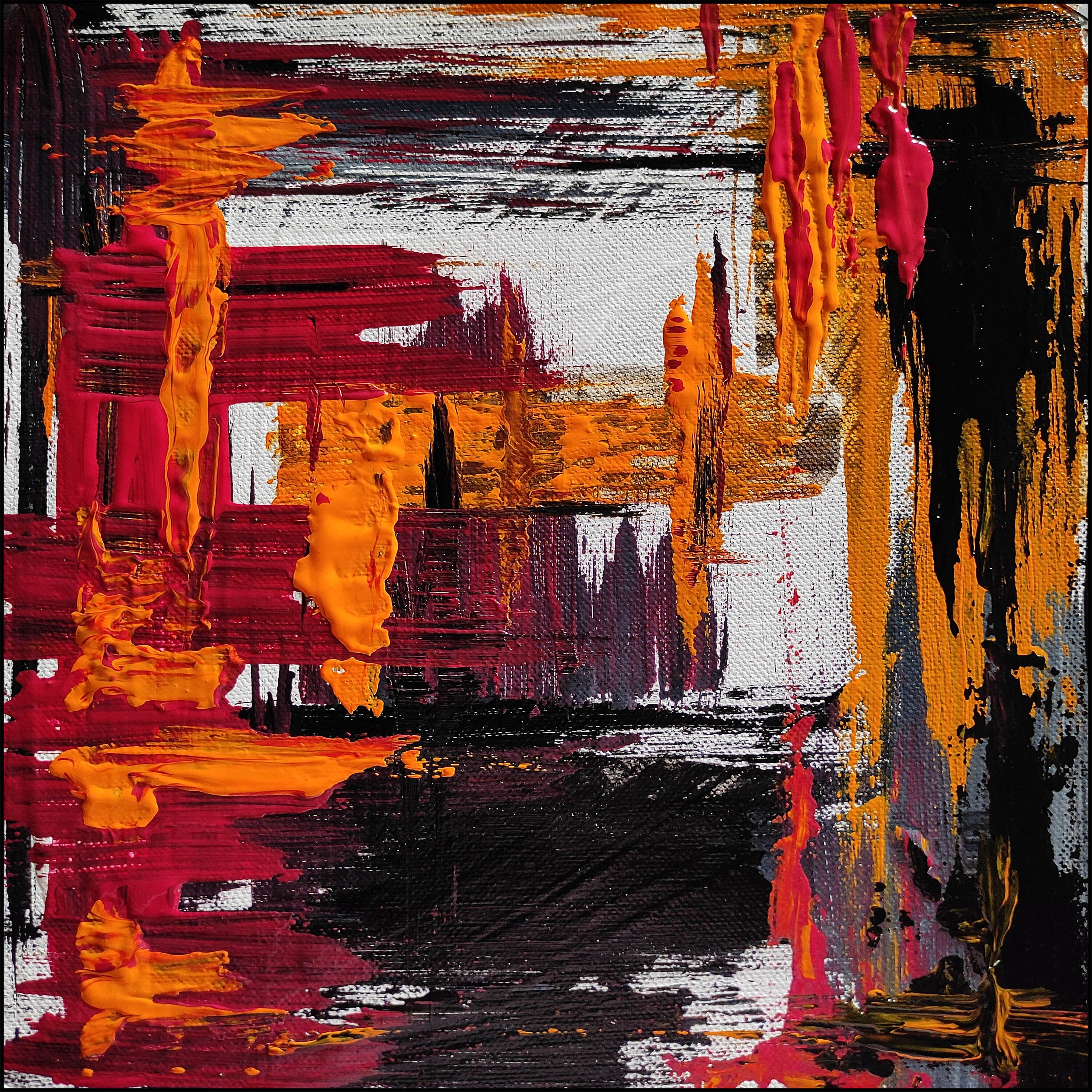 Übergroße Acryl-Malerei Wohnzimmer Wandkunst moderne | Etsy