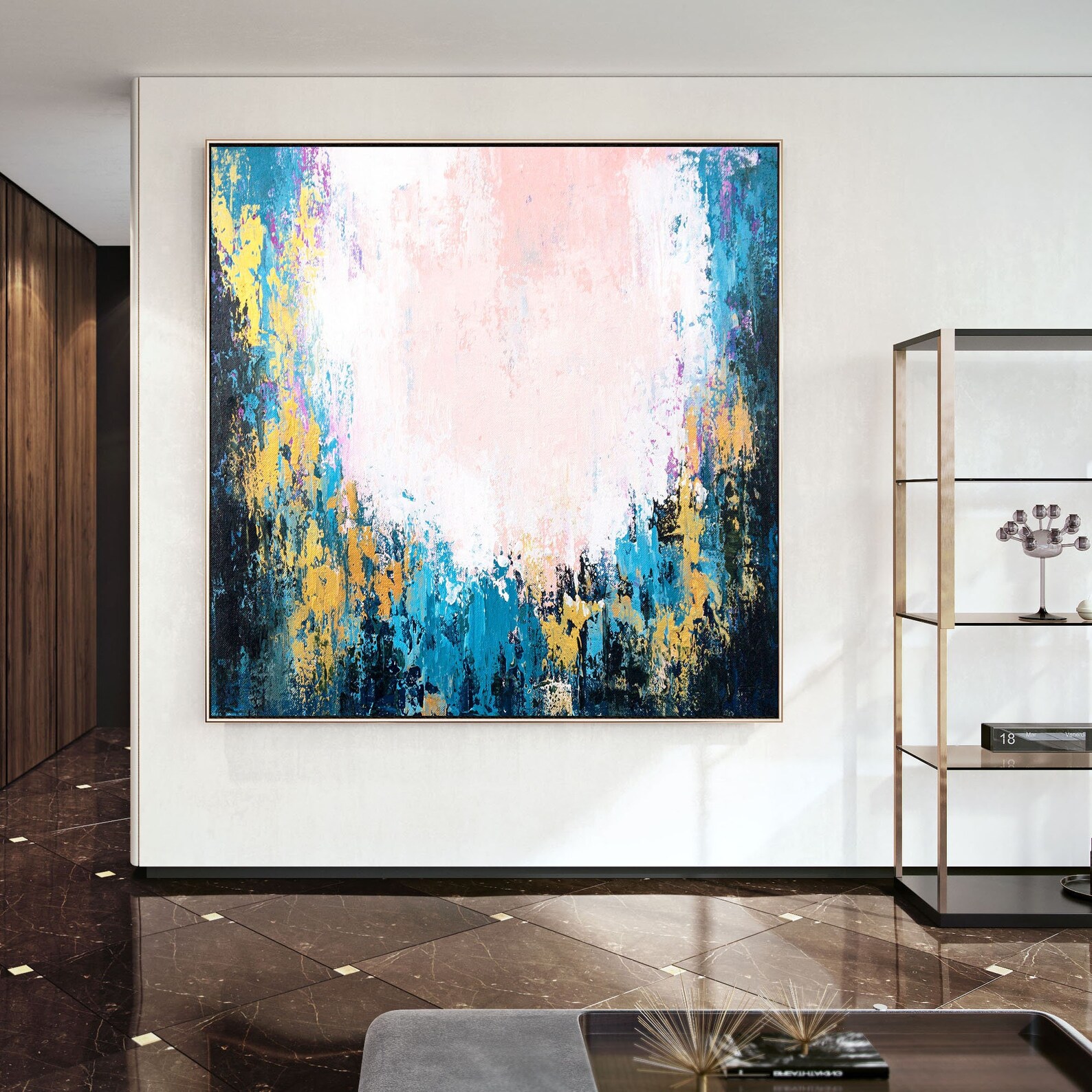 Acrylic Paintings on Canvas Living Room Wall Art Dorm Room - Etsy UK