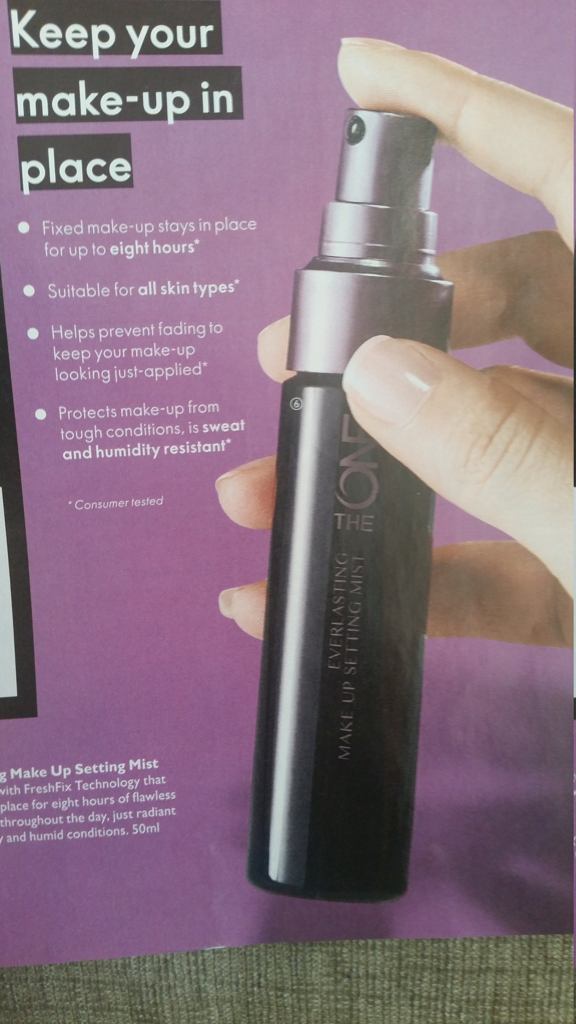 Everlasting make up setting mist Etsy