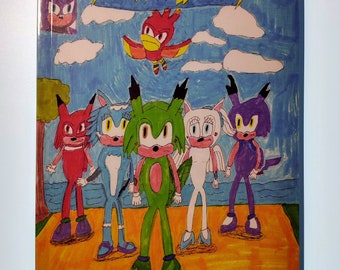 SONICHU vol 3: Autographed Print Comic