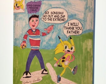 SONICHU vol 0: Autographed Print Comic