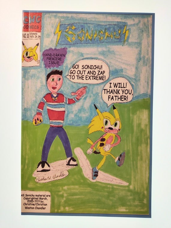 ソニック直筆イラストサイン入り ソニック vol 0: 直筆サイン入りコミック - Etsy 日本