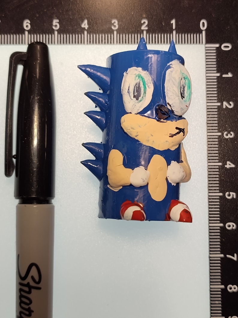 Sonic Totem Minis Handpainted Authenticity Certificate image 3