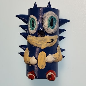 Sonic Totem Minis - Pintado a mano + Certificado de Autenticidad
