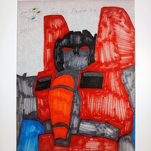 G1 Starscream - Favorite Character Portraits by JCWCSP