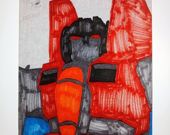 G1 Starscream - Favorite Character Portraits by JCWCSP