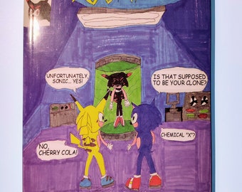 SONICHU vol 1: Autographed Print Comic
