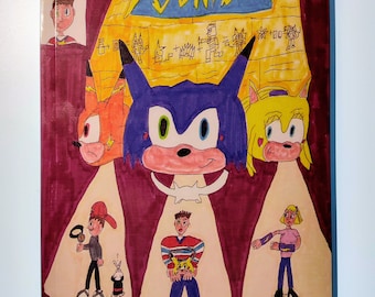 SONICHU vol 2: Autographed Print Comic