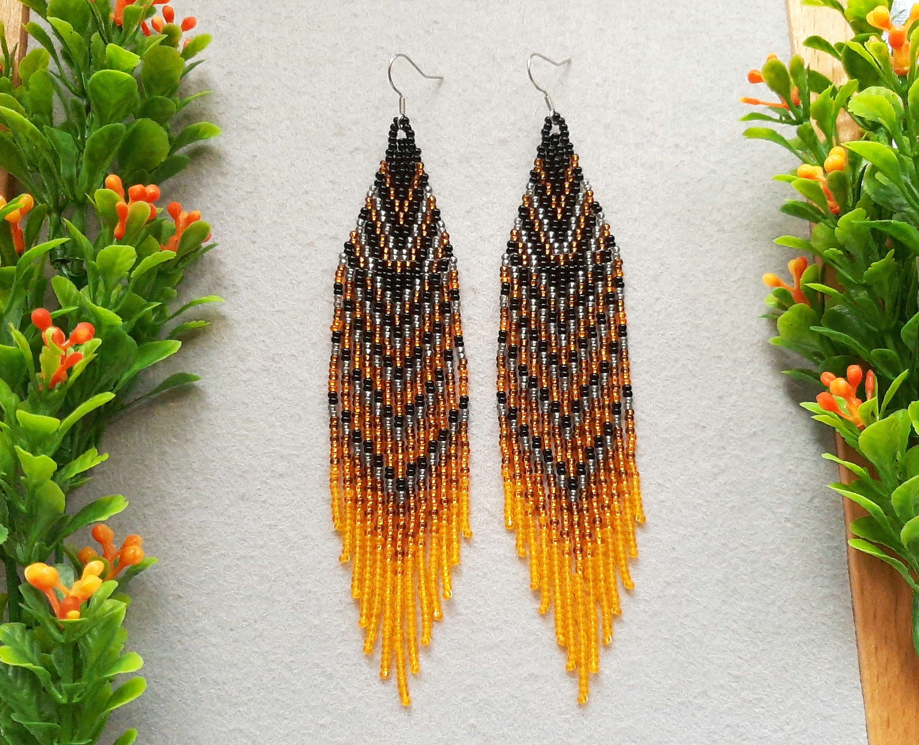 FRINGE EARRINGS