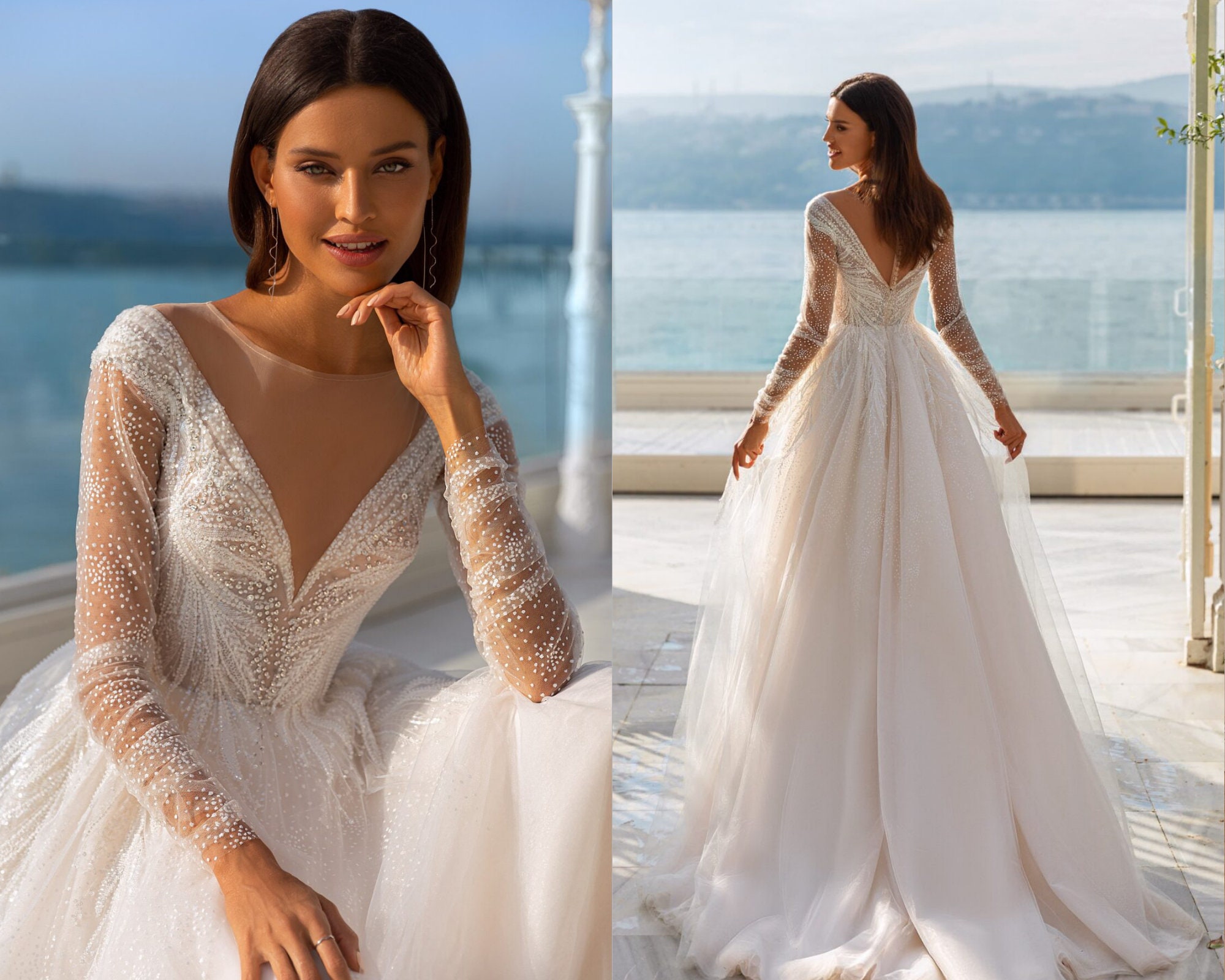 Buy Olivia Bottega Wedding Dress Online In India -  India
