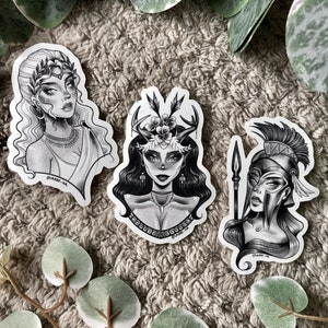 Greek Goddess Sticker Pack