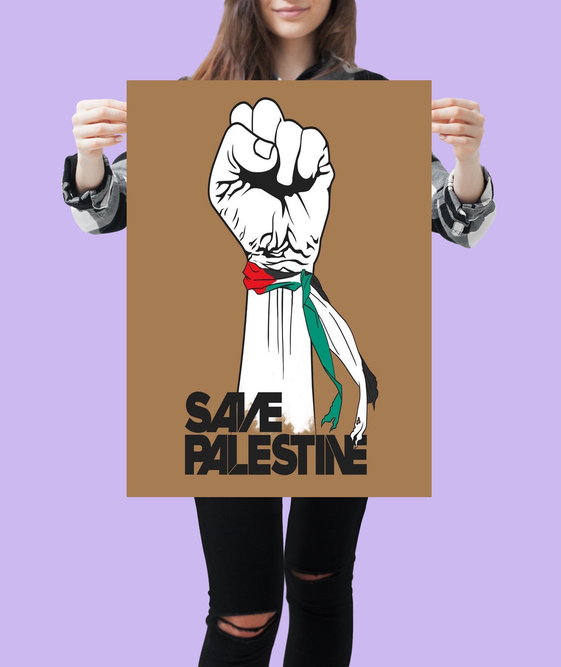 Free Palestine Gaza Palestinian Poster Palestine Canvas | Etsy