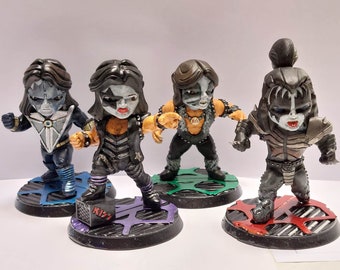 Marvel United - KISS Team  - Custom Figure - UNpainted