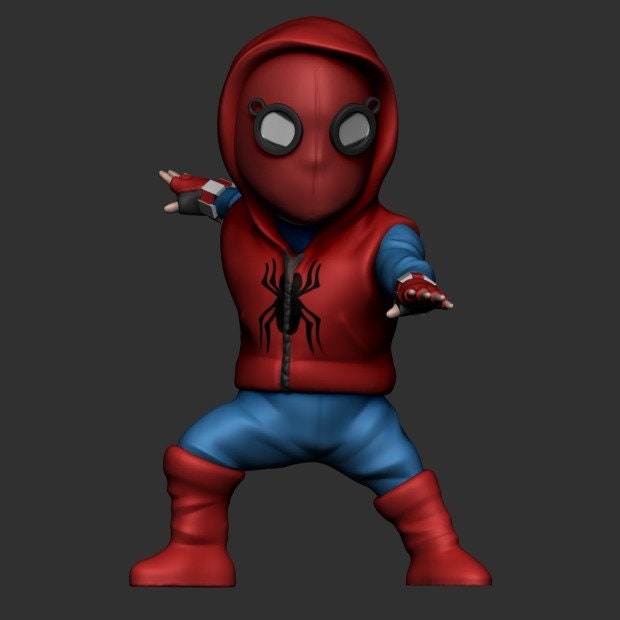 Marvel United SPIDERMAN HOMEMADE Suit Custom CHIBI Figure - Etsy Hong Kong Marvel United SPIDERMAN HOMEMADE Suit Custom CHIBI Figure - Etsy Hong Kong