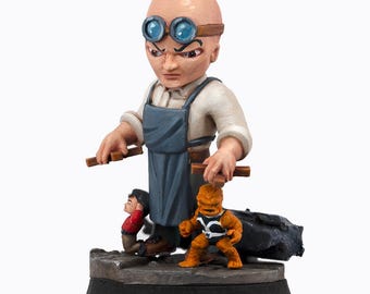 Marvel United - Puppet Master -  Custom CHIBI Figure - UNpainted