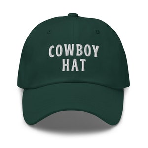 COWBOY HAT Embroidered Hat, Cool It Cowboy Hat, Western Cap