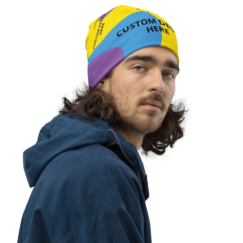 All-Over Print Beanie
