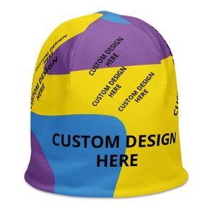 All-Over Print Beanie