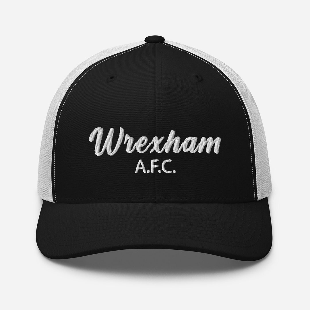Wrexham Logo Embroidered Trucker Cap Wrexham AFC Hat Etsy