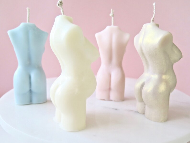 Pregnant Body Candle Divine Mother Eco Soy Wax Pregnant Etsy