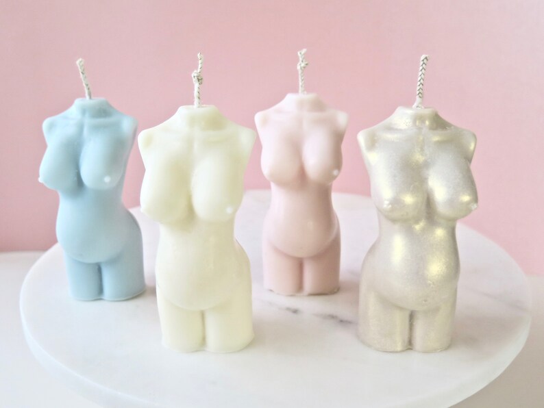 Pregnant Body Candle Divine Mother Eco Soy Wax Pregnant Etsy