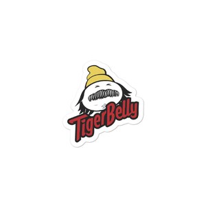 Tigerbelly sticker | Tigerbelly Merch | Bobby Lee Merch