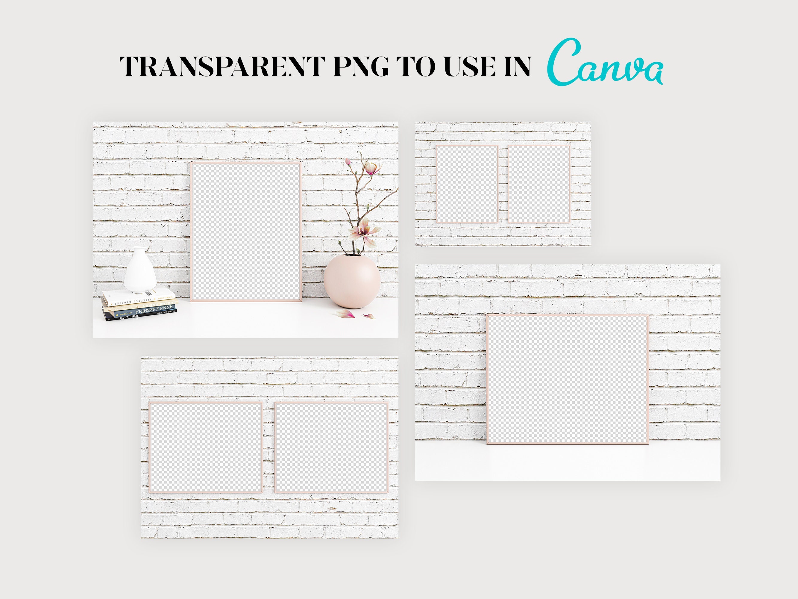 15 Picture Frame Mockup bundle 8x10 Frame Mockup Pink Etsy
