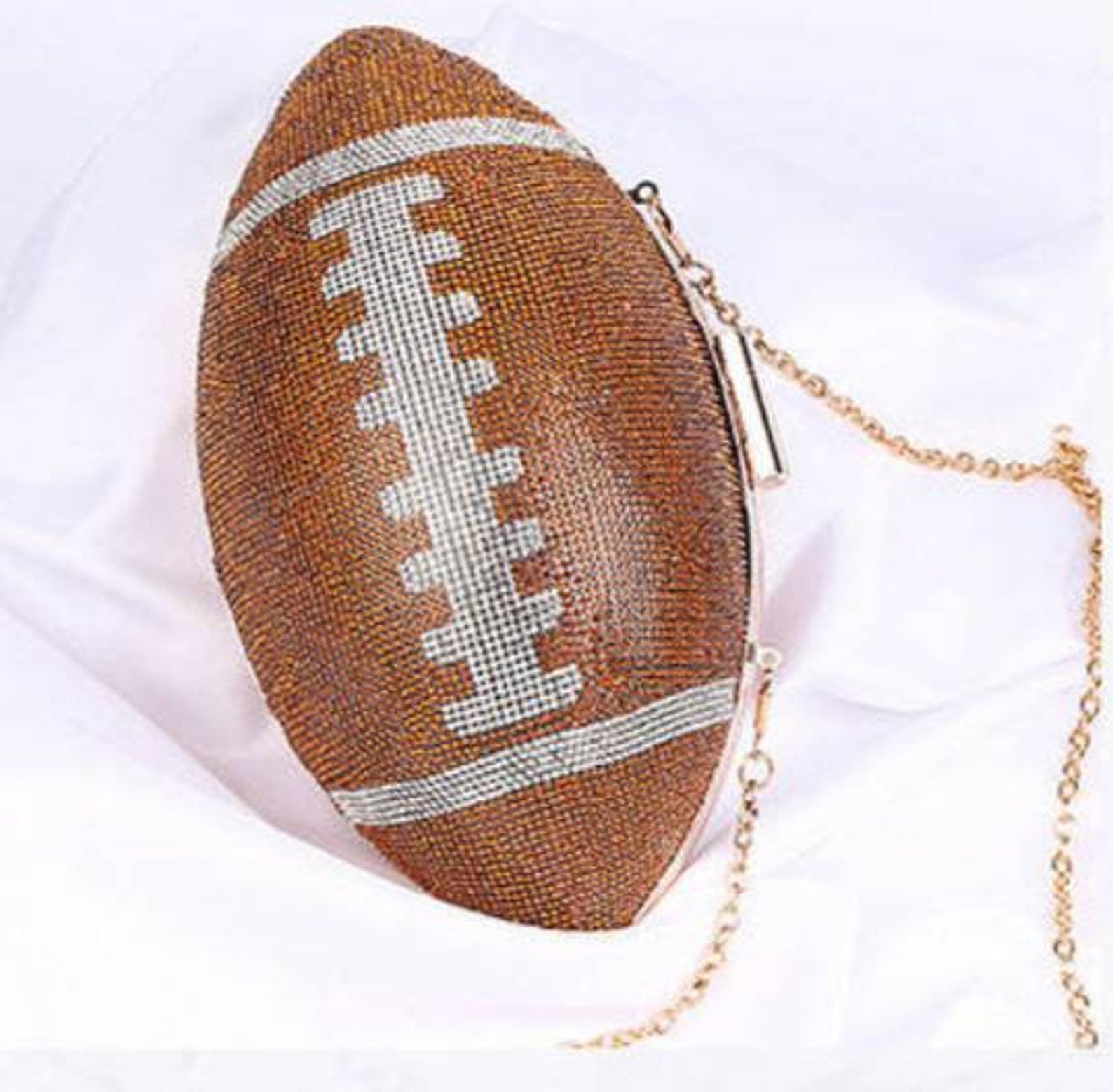 Cleveland Browns Inspired Football Purse Etsy