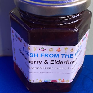 Gooseberry & Elderflower Jam