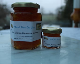 Marmelade de satsuma, oranges et clémentines