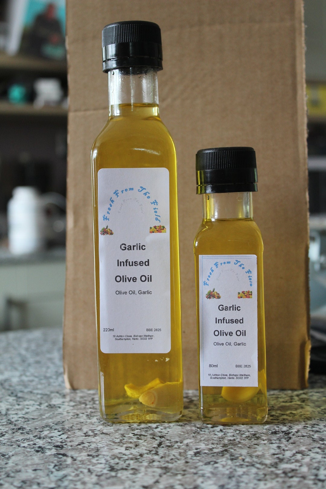 Garlic Infused Olive Oil Etsy