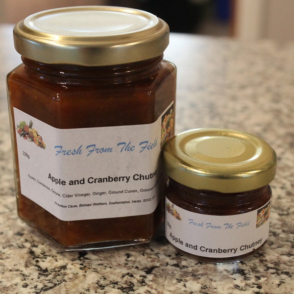 Apple & Cranberry Chutney