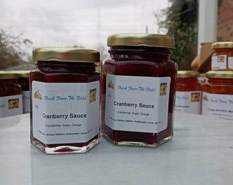 Salsa de arándanos y chile