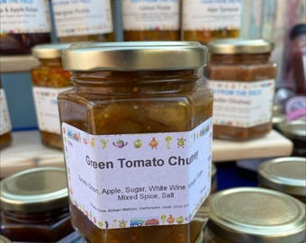 Chutney de tomate verde