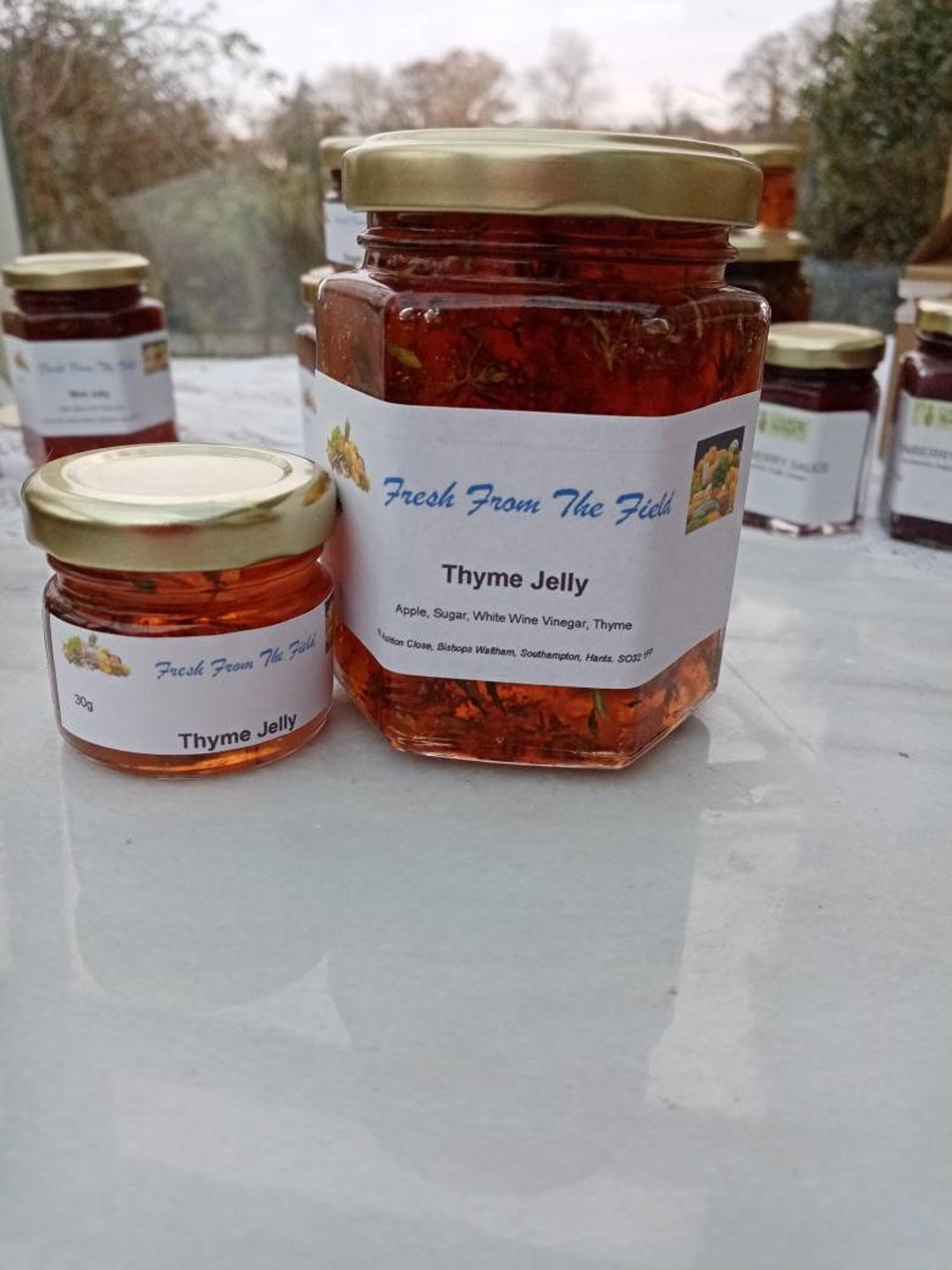 Thyme Jelly Etsy UK