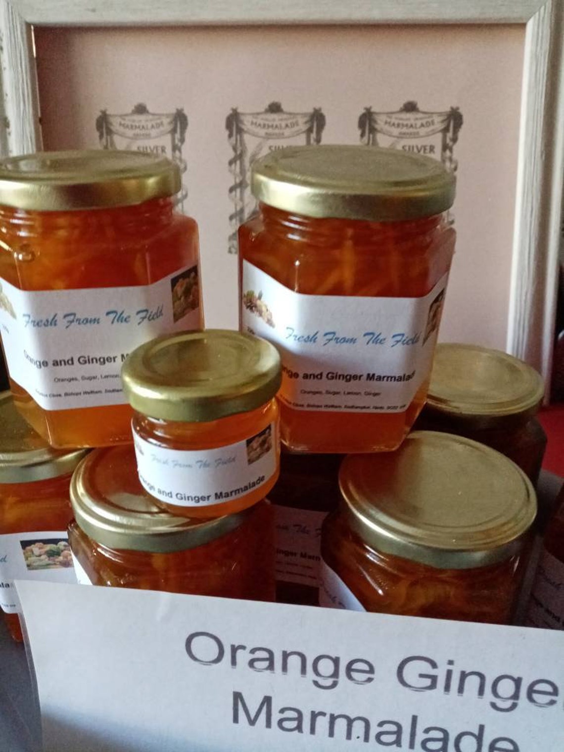 Orange and Ginger Marmalade Etsy