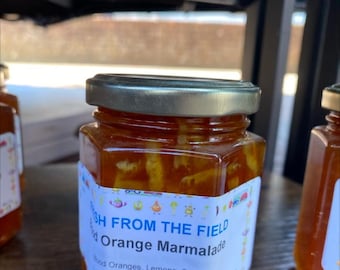 Mermelada de naranja sanguina