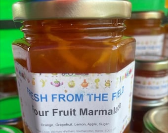 Mermelada de cuatro frutas