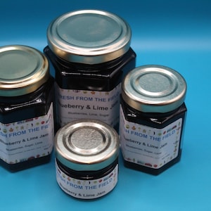 Blueberry and Lime Jam