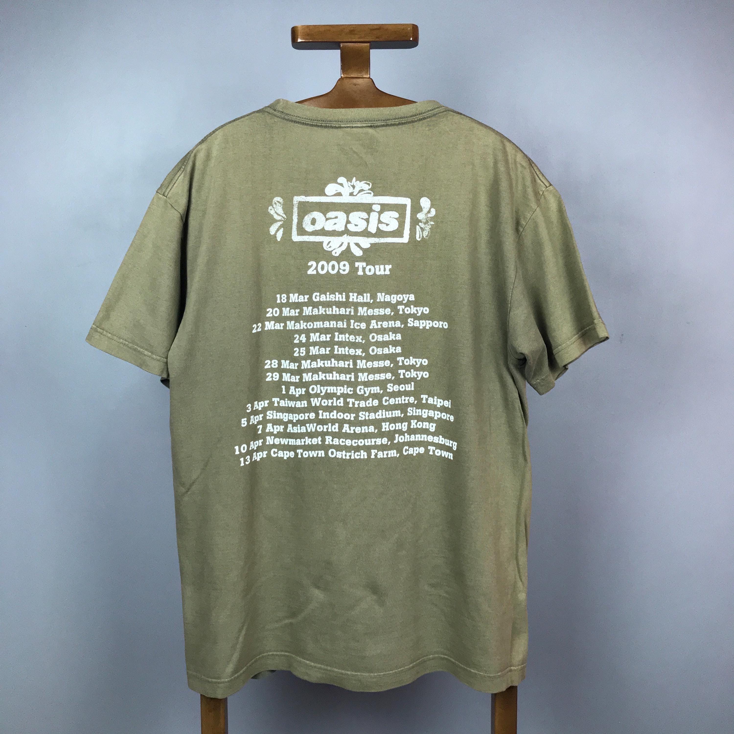 入手困難】オアシス oasis Tシャツ 2000年ライブTシャツ - メルカリ